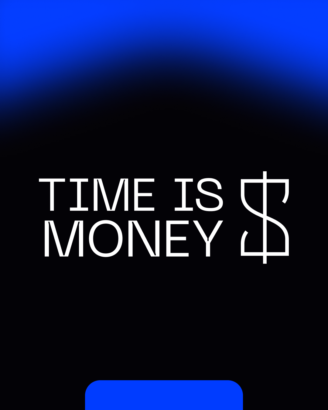 Capa do depoimento de Time is Money